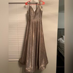 Formal Rose Gold Dress